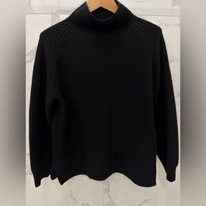 Theory Women’s Wool and Cashmere Sweater Black Size Medium